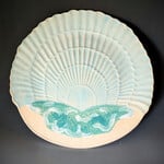 Anchor Line Pottery Round Wave Platter