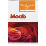 Legion Paper Moab Entrada Bright White A6 Folded Cards & Envelopes Box 25