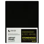 Legion Paper Stonehenge Aqua Black Aluminum Panel - Watercolor Paper - 5"x7"