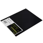 Legion Paper Stonehenge Aqua Black Aluminum Panel - Watercolor Paper - 8"x10"
