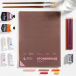 Legion Paper Stonehenge Kraft Artist Pad - Drawing & Mixed Media Paper - 9"x12"