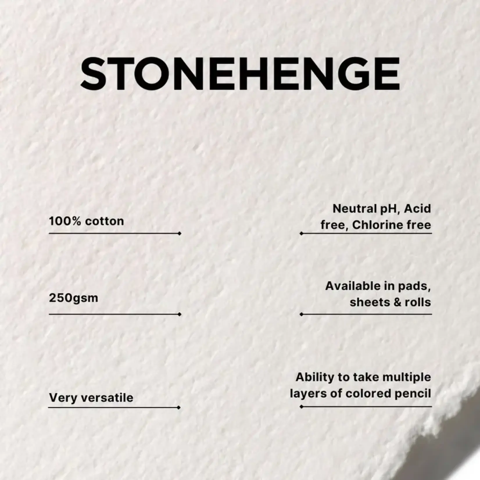 Legion Paper Stonehenge White Spiral Pad, Journaling, Drawing & Sketching - 7"x7"