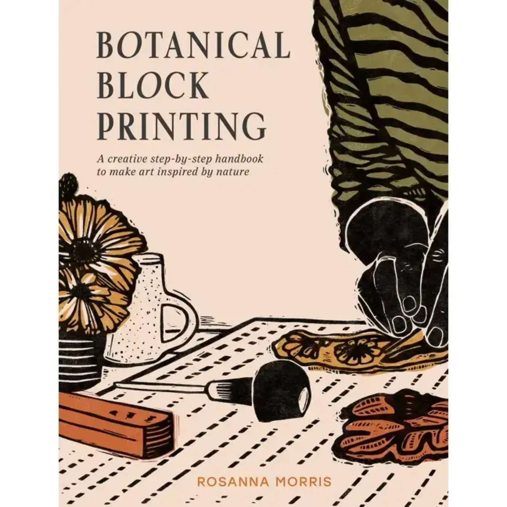 HarperCollins Botanical Block Printing by Rosanna Morris