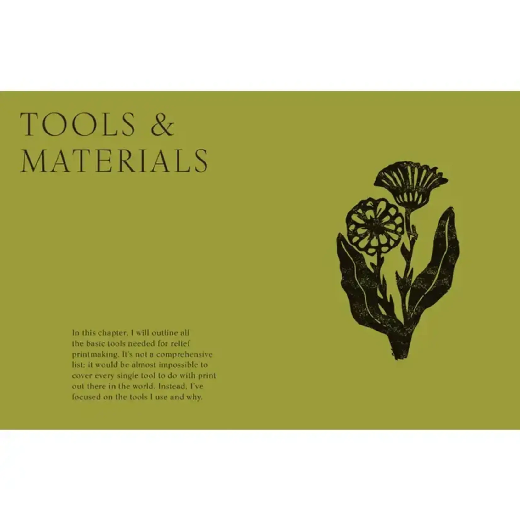 HarperCollins Botanical Block Printing by Rosanna Morris
