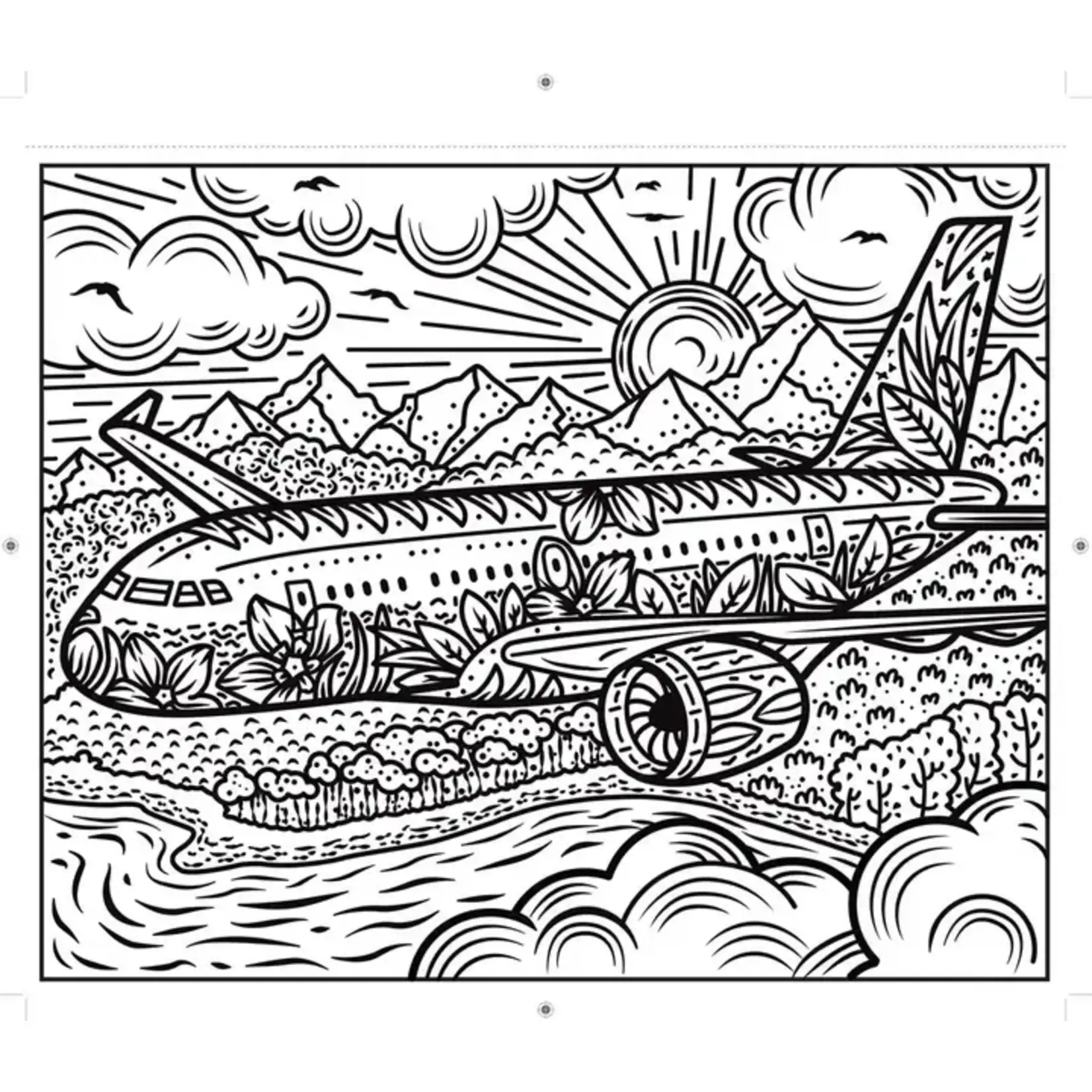 HarperCollins Planes and Helicopters Magic Painting Book : Usborne Books