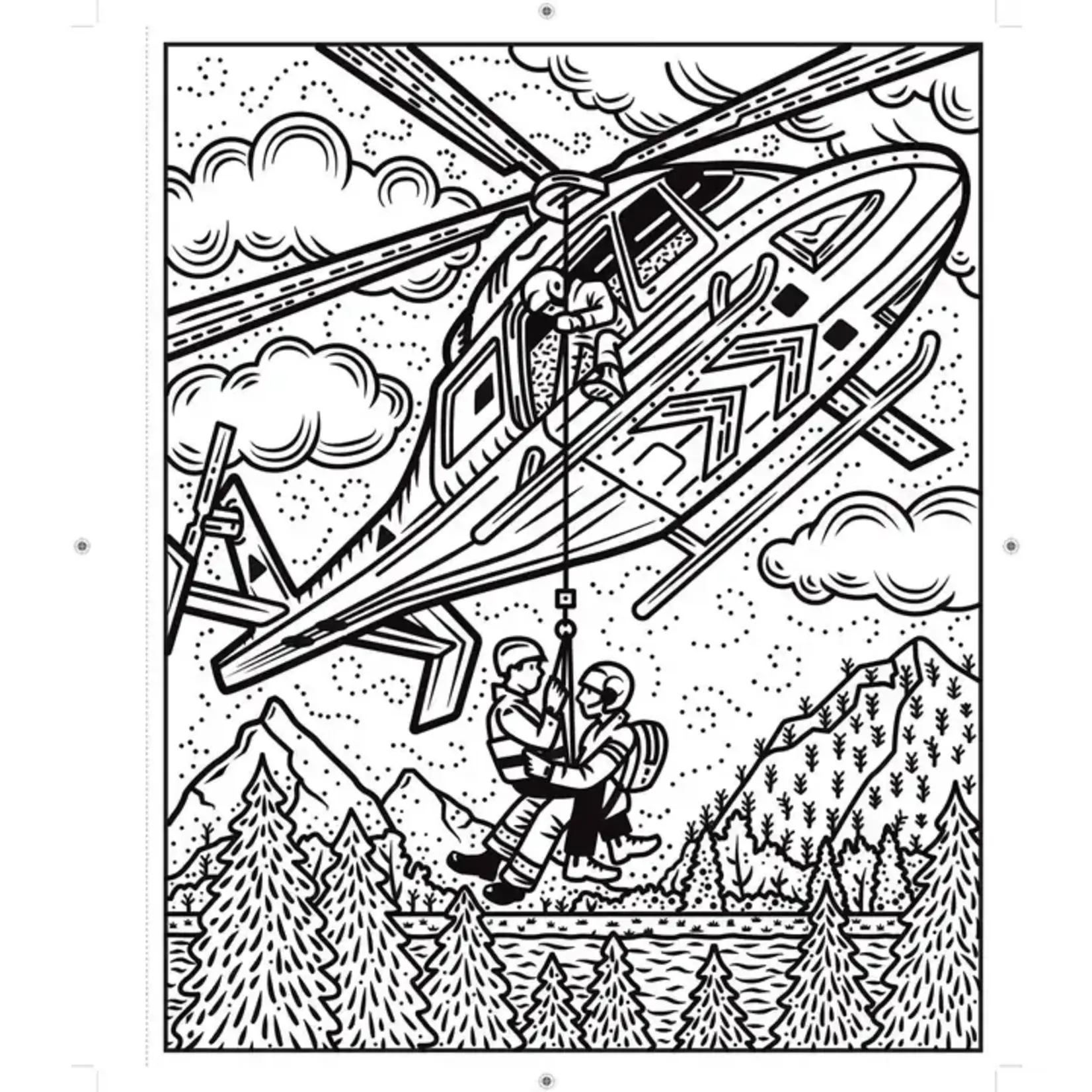 HarperCollins Planes and Helicopters Magic Painting Book : Usborne Books