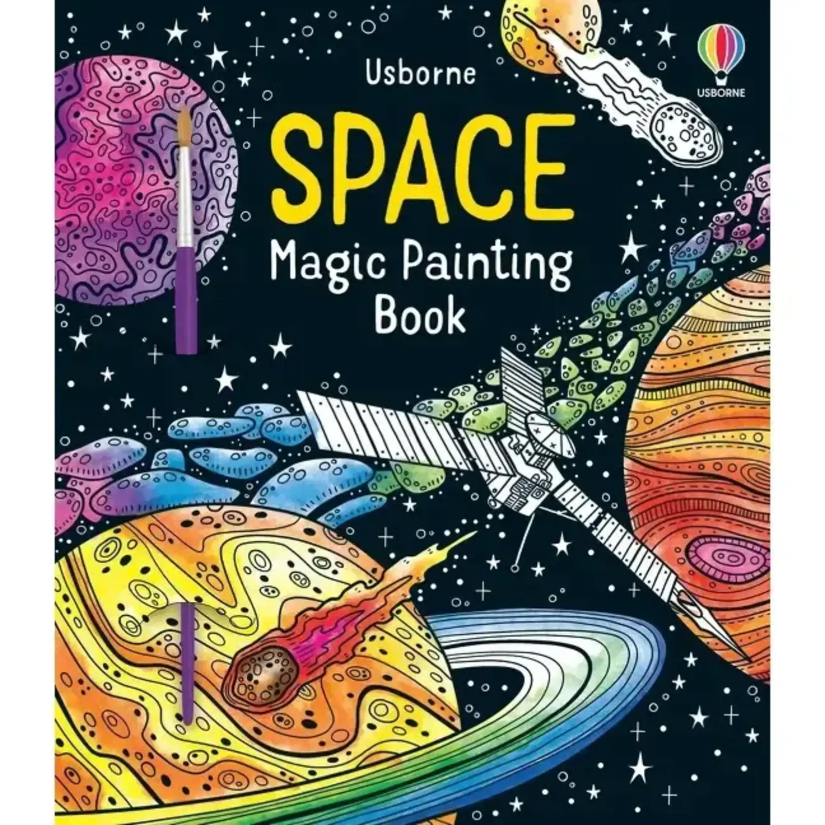 HarperCollins Space Magic Painting Book : Usborne