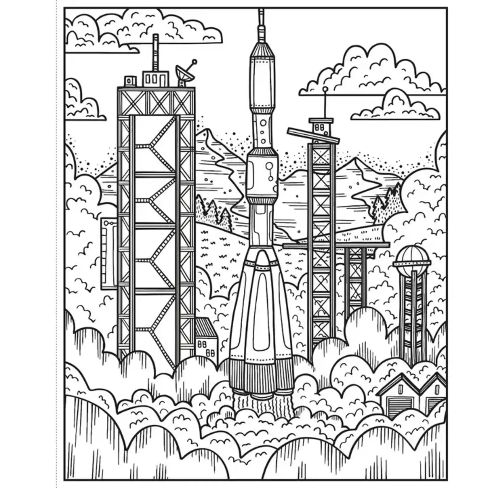 HarperCollins Space Magic Painting Book : Usborne