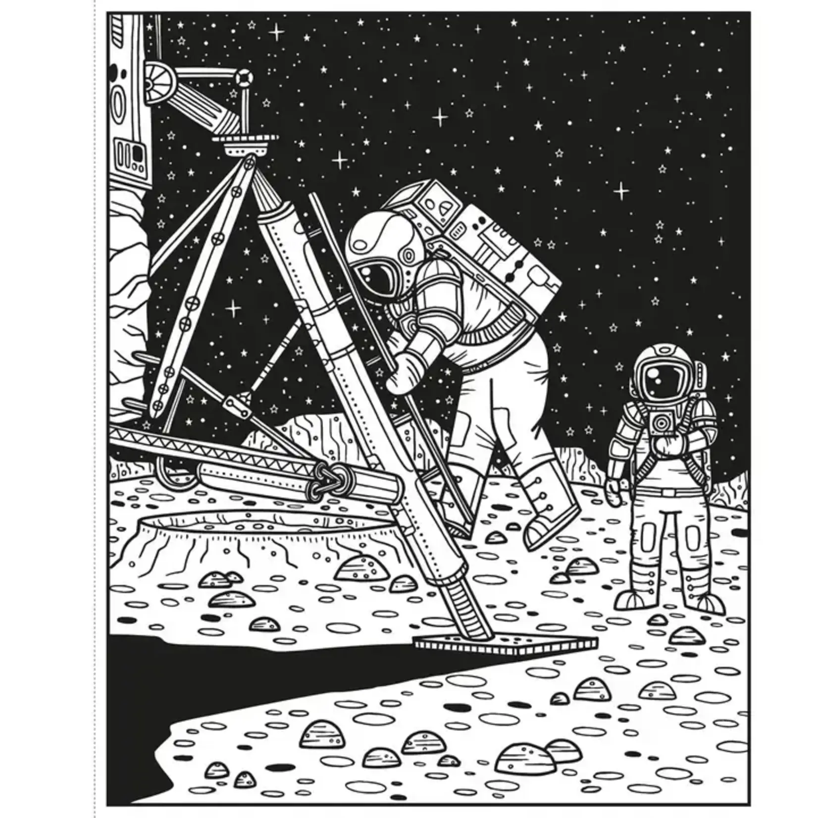 HarperCollins Space Magic Painting Book : Usborne