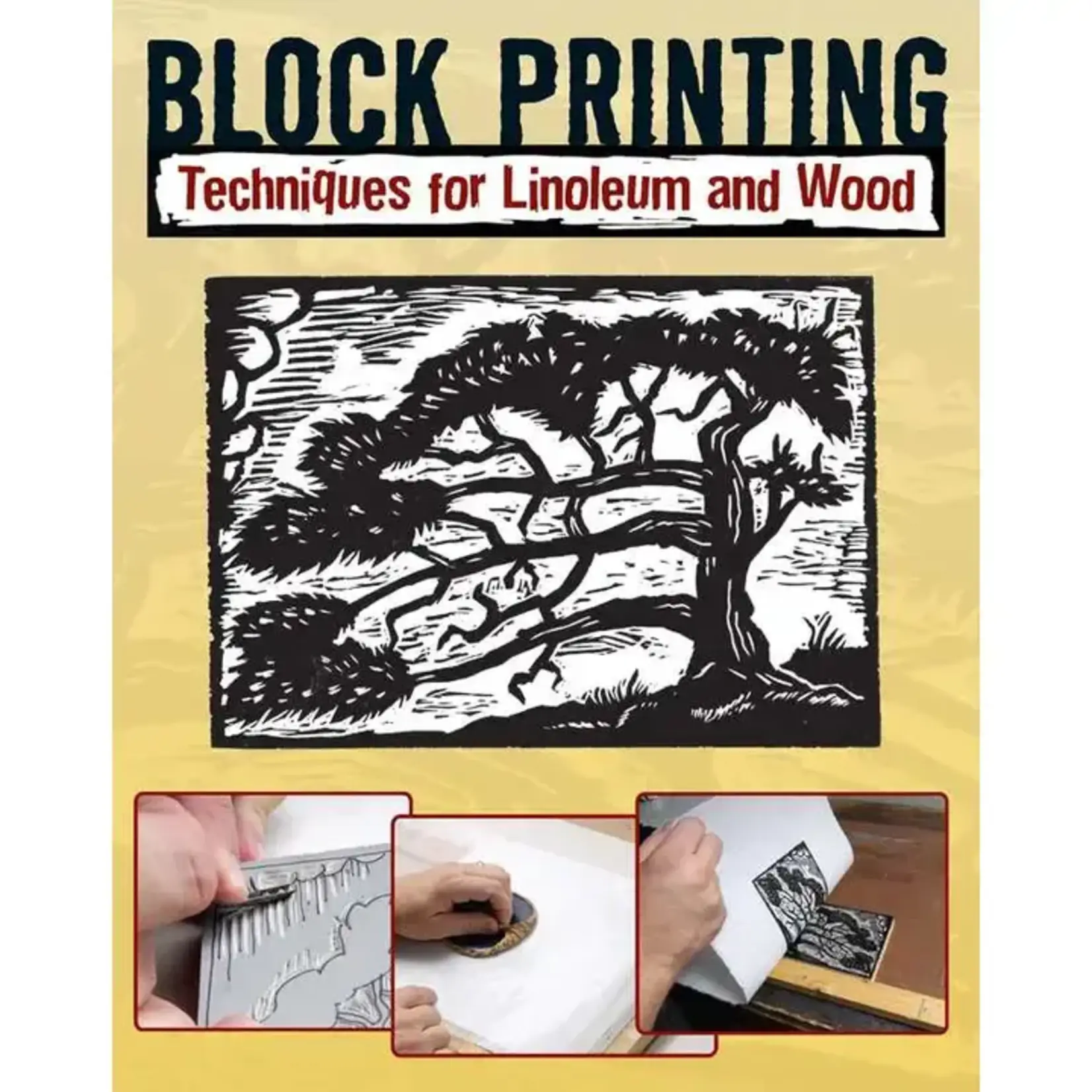 Simon & Schuster Block Printing By Sandy Allison