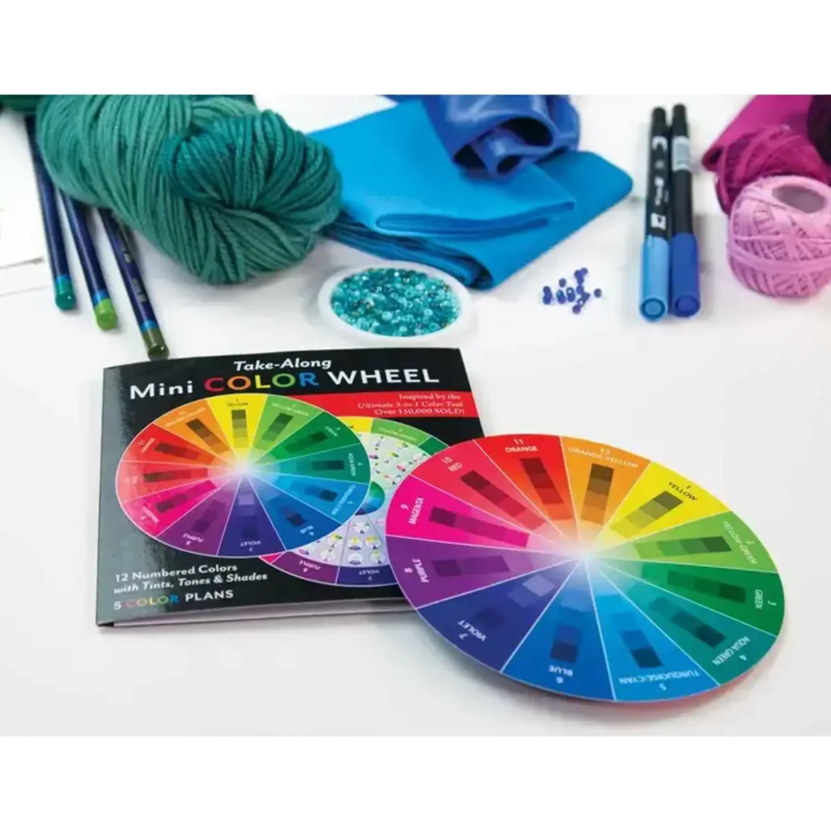 Simon & Schuster Take-Along Mini Color Wheel By Joen Wolfrom