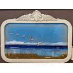 Deborah Hershey Designs "The Sea Calms My Soul" - Original Mirror Art