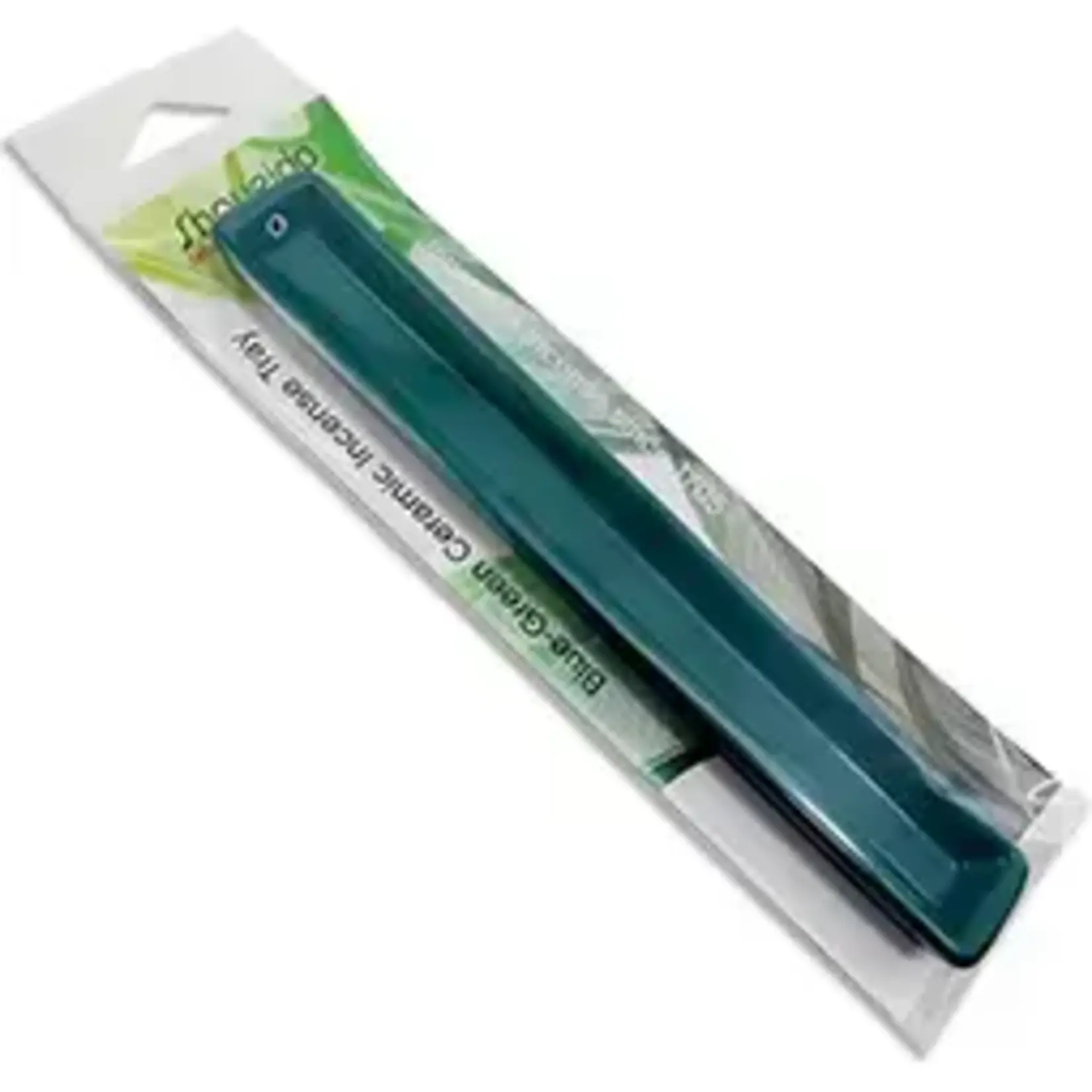 Shoyeido Japanese Incense Blue-Green Ceramic Incense Tray