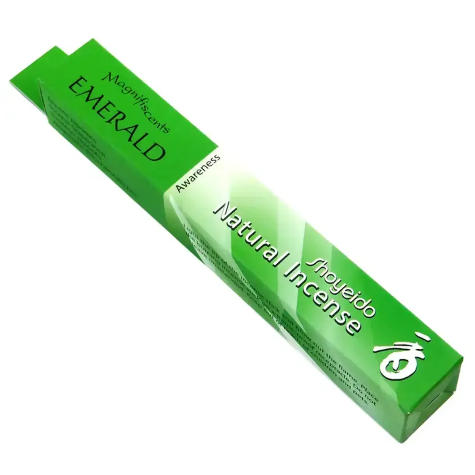 Shoyeido Japanese Incense Emerald: Awareness - Incense Sticks
