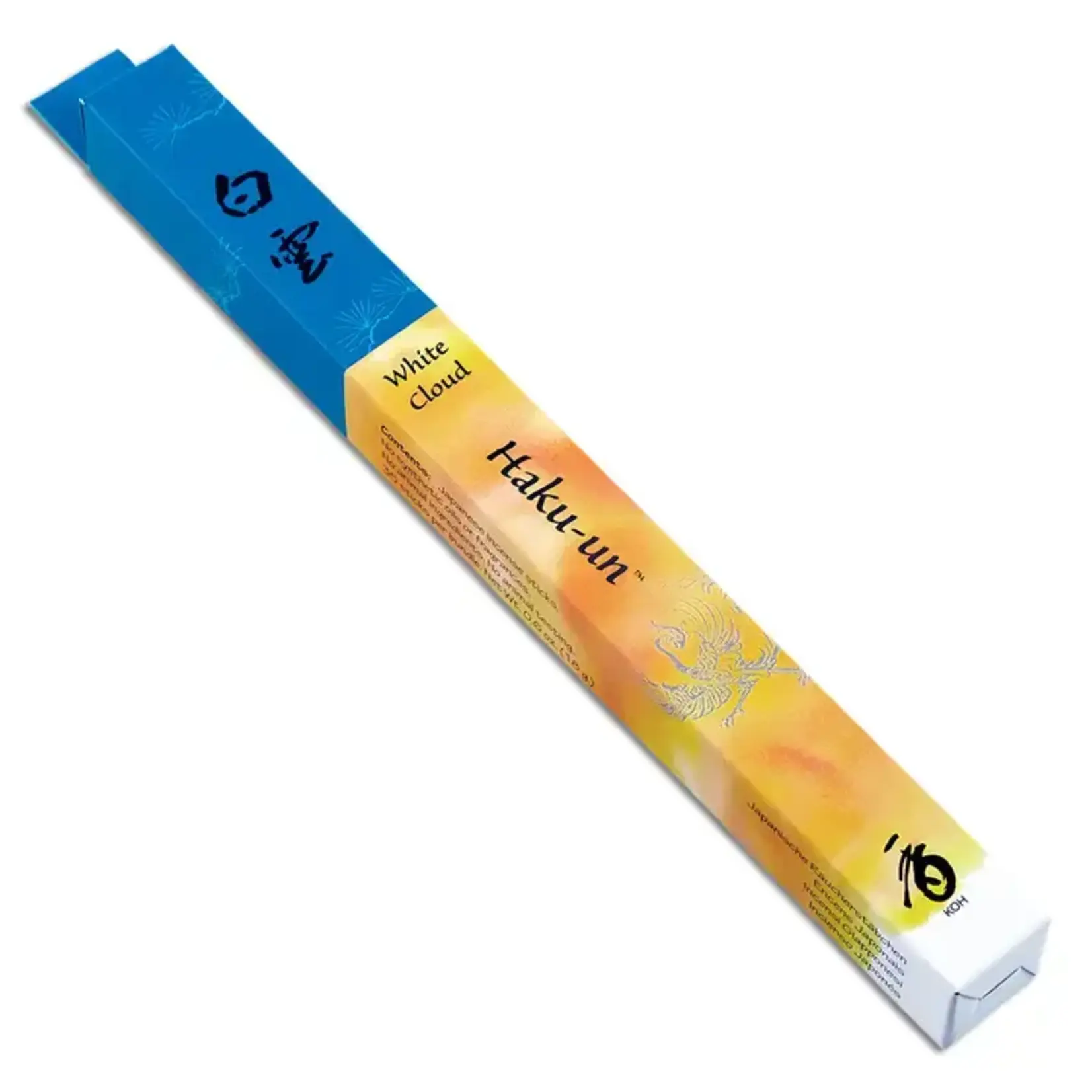 Shoyeido Japanese Incense Haku-Un: White Cloud - Incense Stick