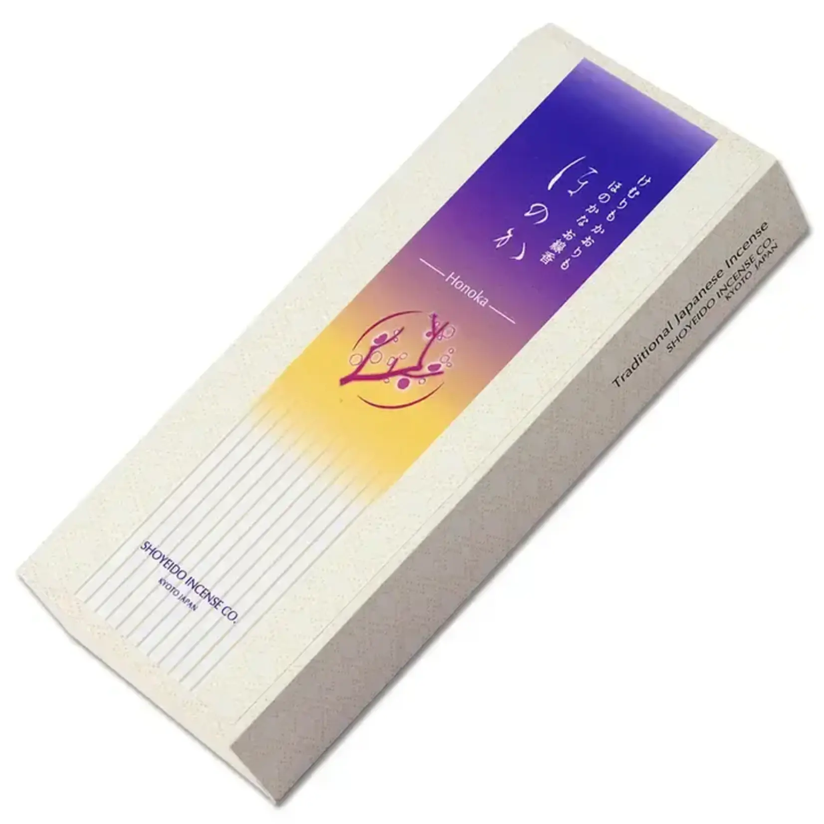 Shoyeido Japanese Incense Honoka - Silhouette Low Smoke Incense