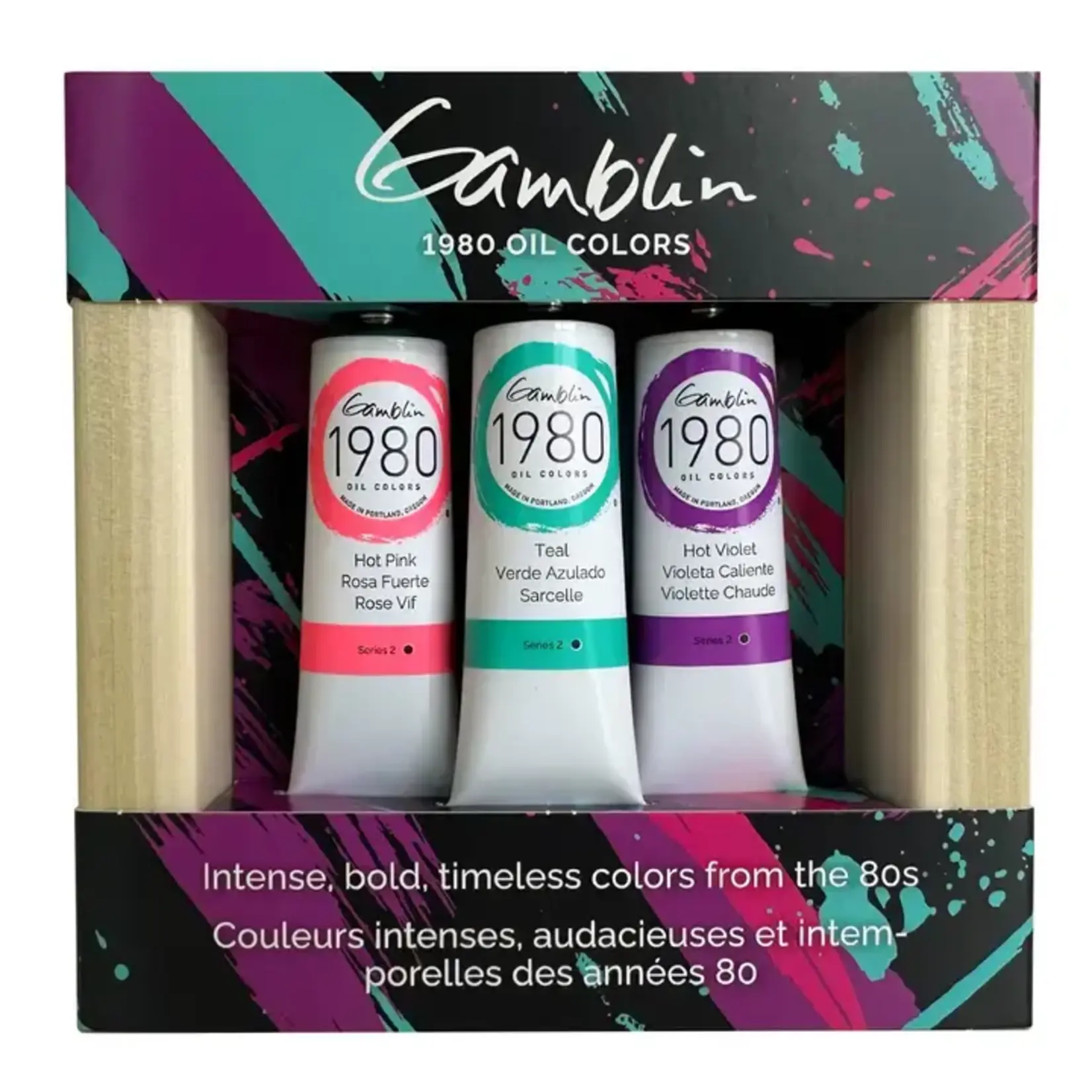 Gamblin Artist Paints Gamblin 1980 3-Tube Oil Paint Set