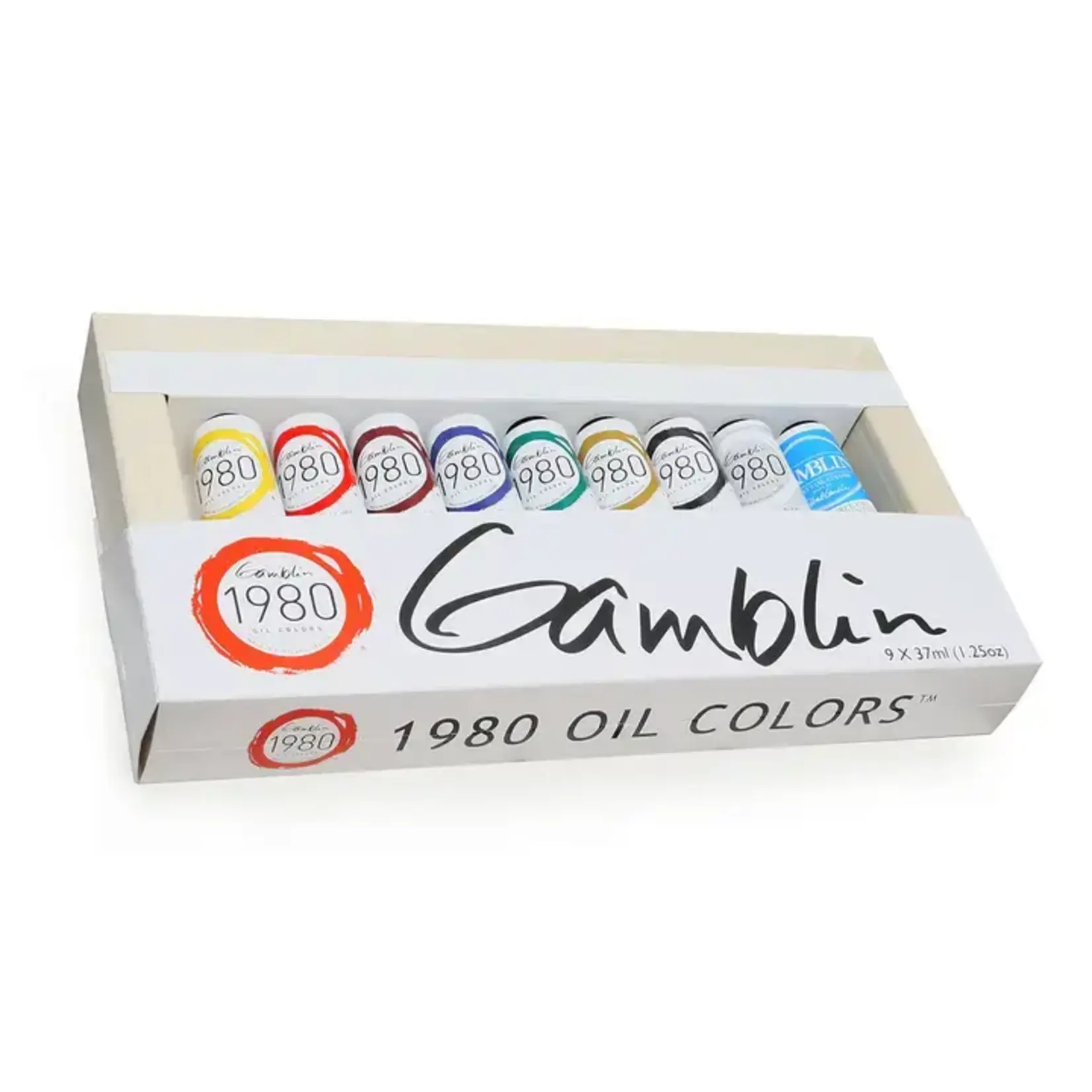 Gamblin Artist Paints Gamblin 1980 Oil Paint Set