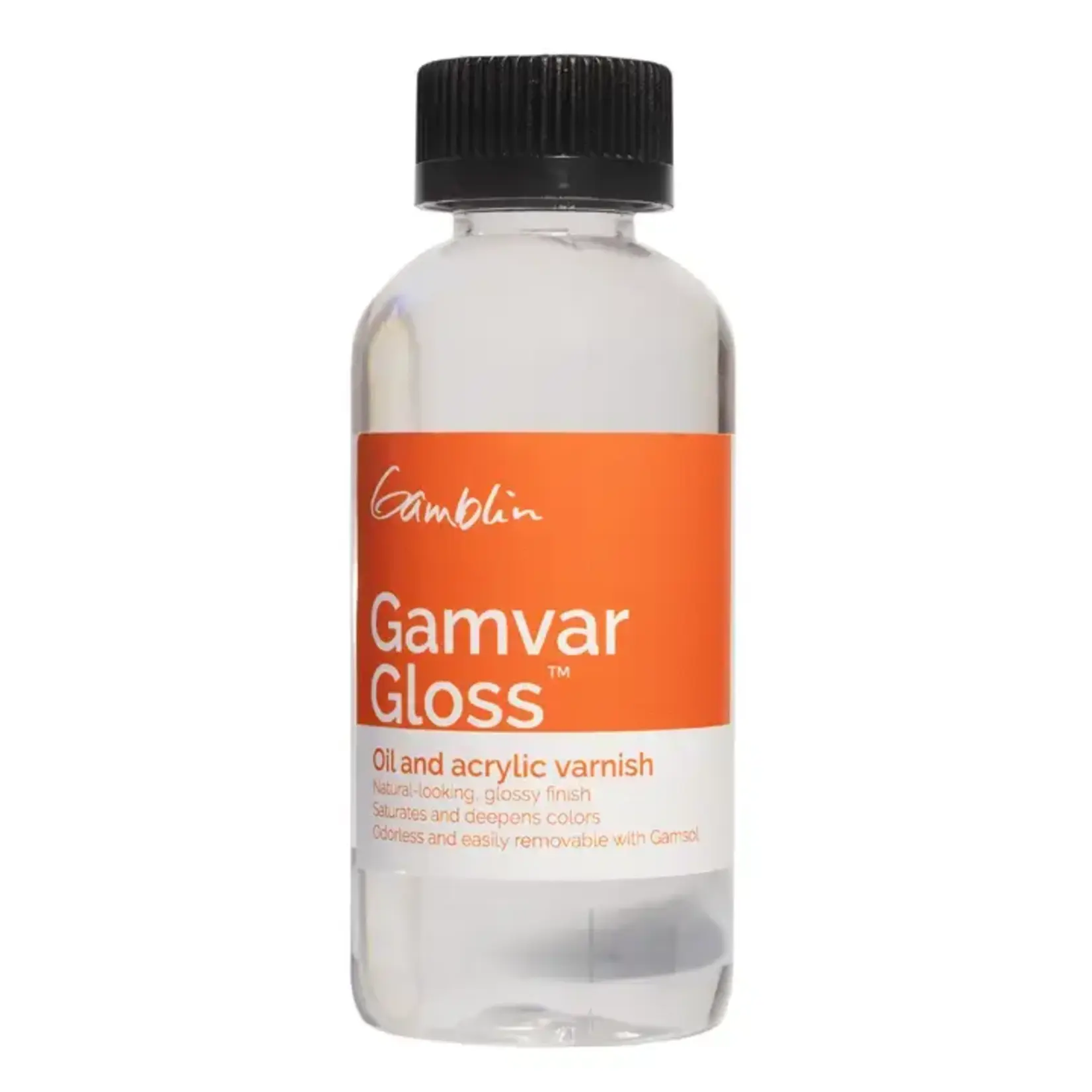 Gamblin Artist Paints Gamblin Gamvar Gloss Oil Painting Varnish 4oz