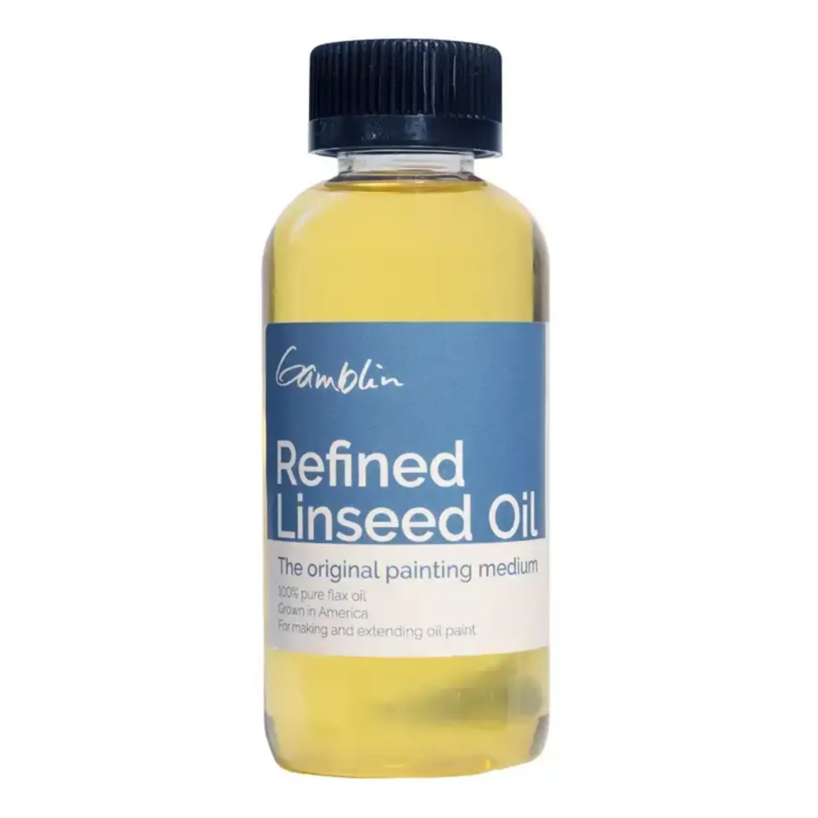 Gamblin Artist Paints Gamblin Refined Linseed Oil Painting Medium 4oz