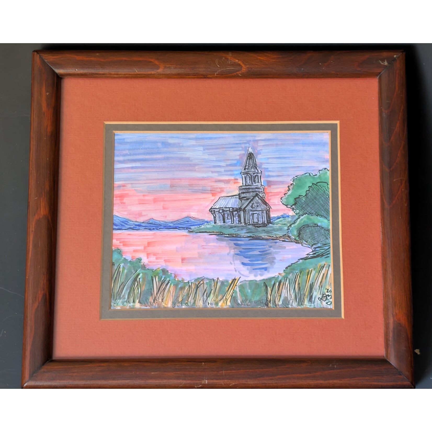 Daniel Ziegler Art "Sunset on the Sound" - Daniel Ziegler