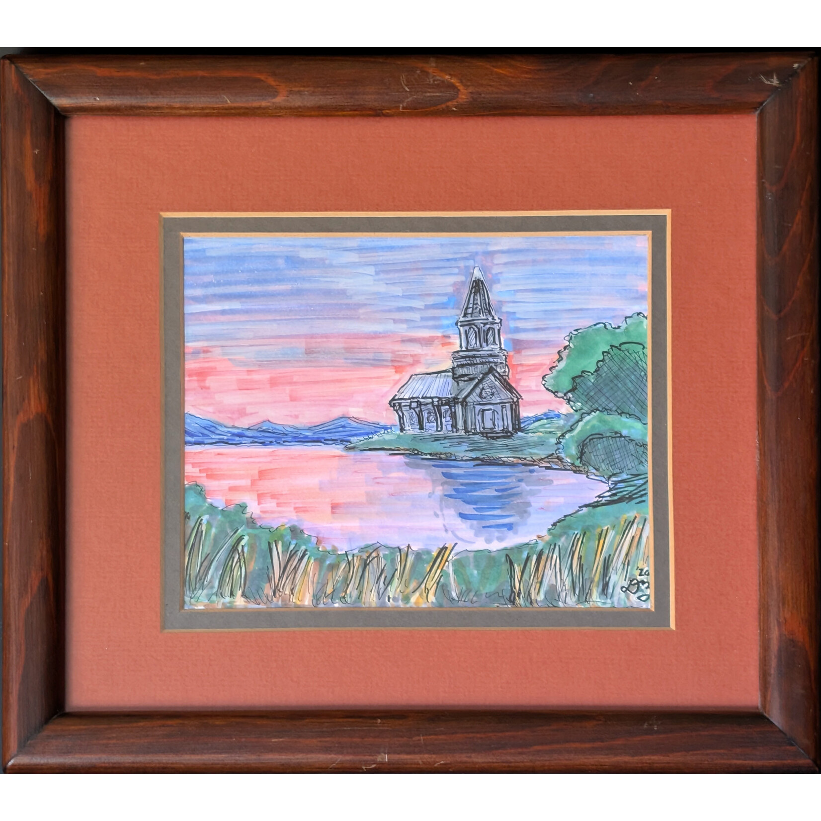 Daniel Ziegler Art "Sunset on the Sound" - Daniel Ziegler