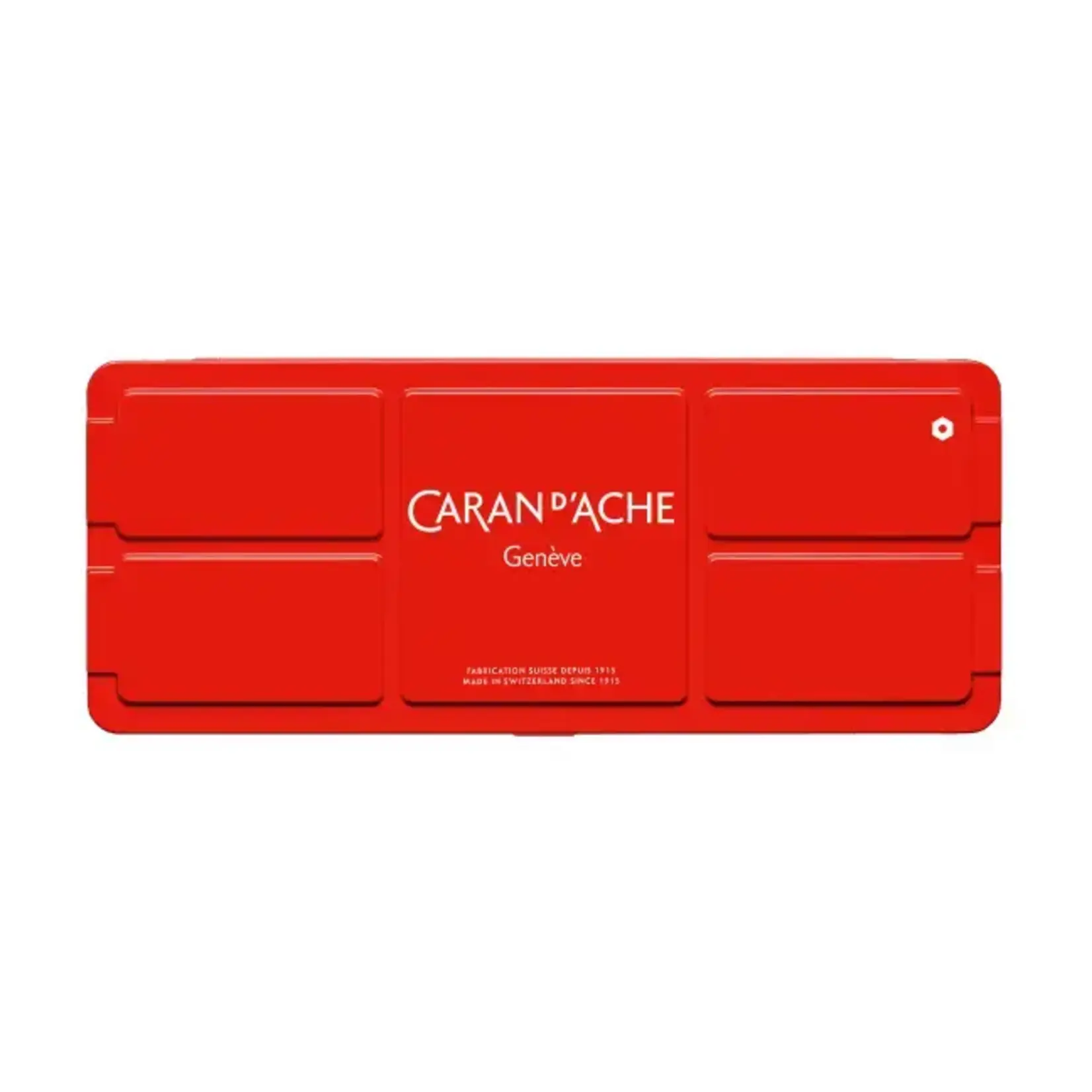 Caran d'Ache Box of 15 Color Paint Tablets Gouache Studio