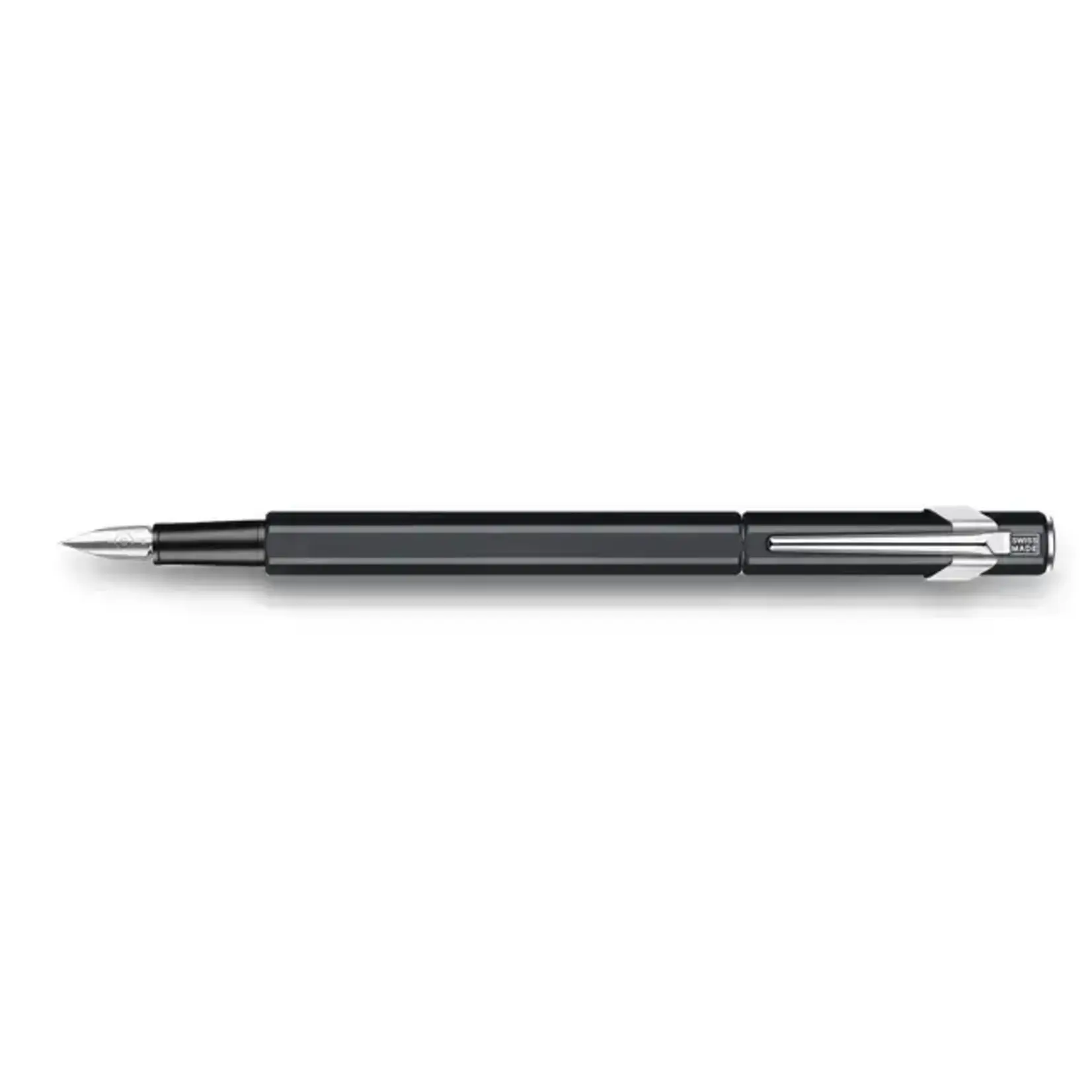 Caran d'Ache Fountain Pen 849™ Metal, Fine Nib Size with Gift Box - Black