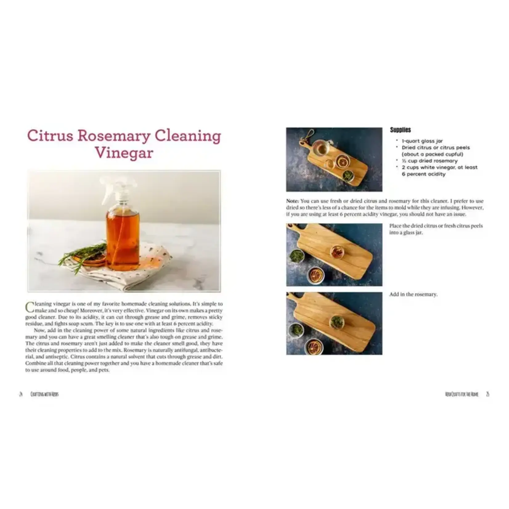 Simon & Schuster Crafting with Herbs By Debbie Wolfe
