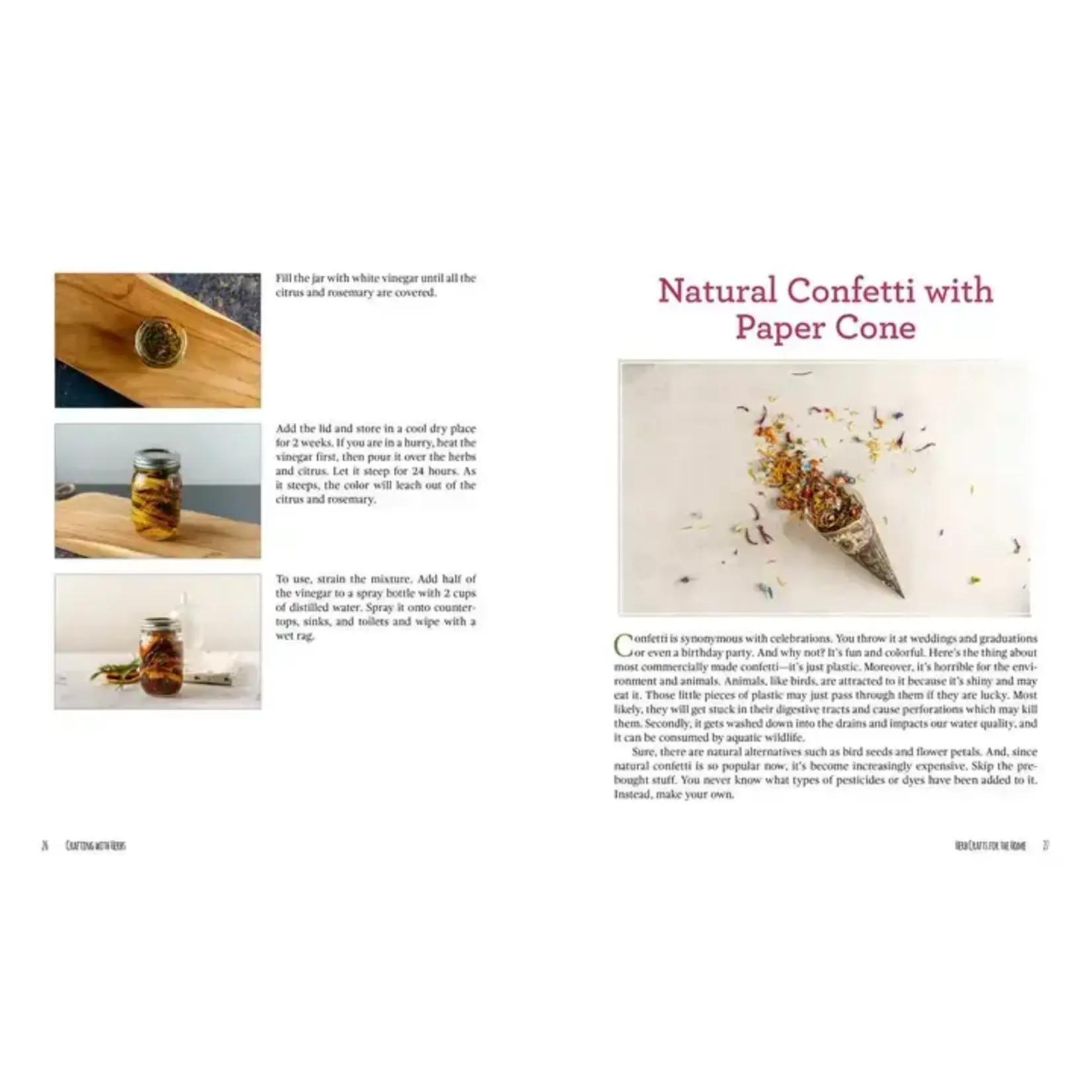 Simon & Schuster Crafting with Herbs By Debbie Wolfe