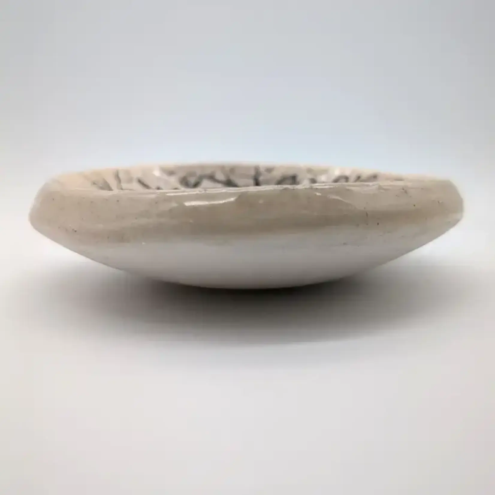 Walton Clay Studio Pottery Dish Bowl - Owl