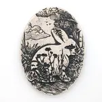 Walton Clay Studio Pottery Ornament - Rabbit