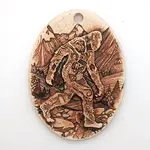 Walton Clay Studio Pottery Ornament - Sasquatch