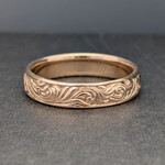 Modern Heirloom® 14KY Western Scroll Band, Com-Fit, 5mm, sz9