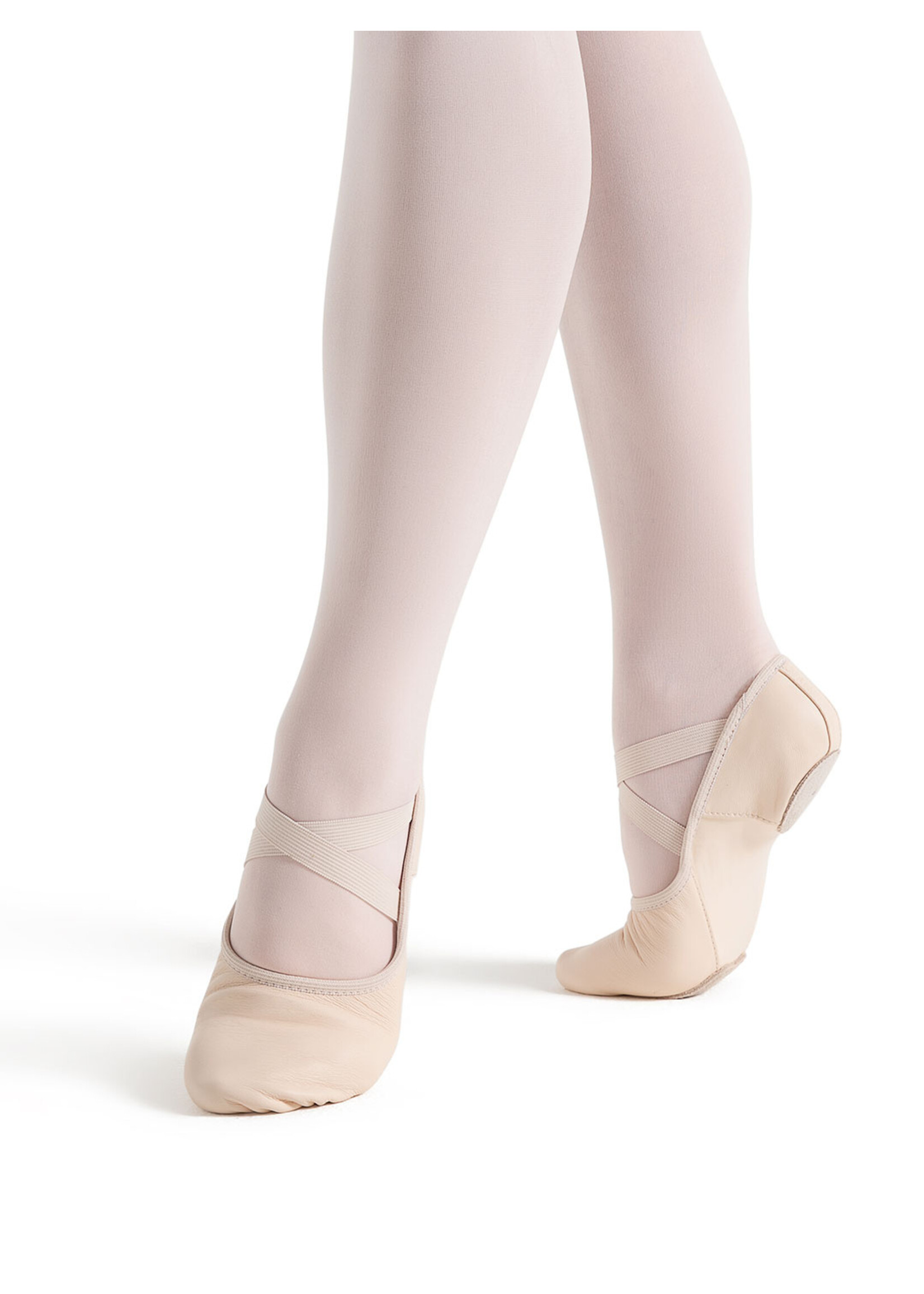 Capezio 2038W Hanami Leather Split-Sole Ballet Shoe