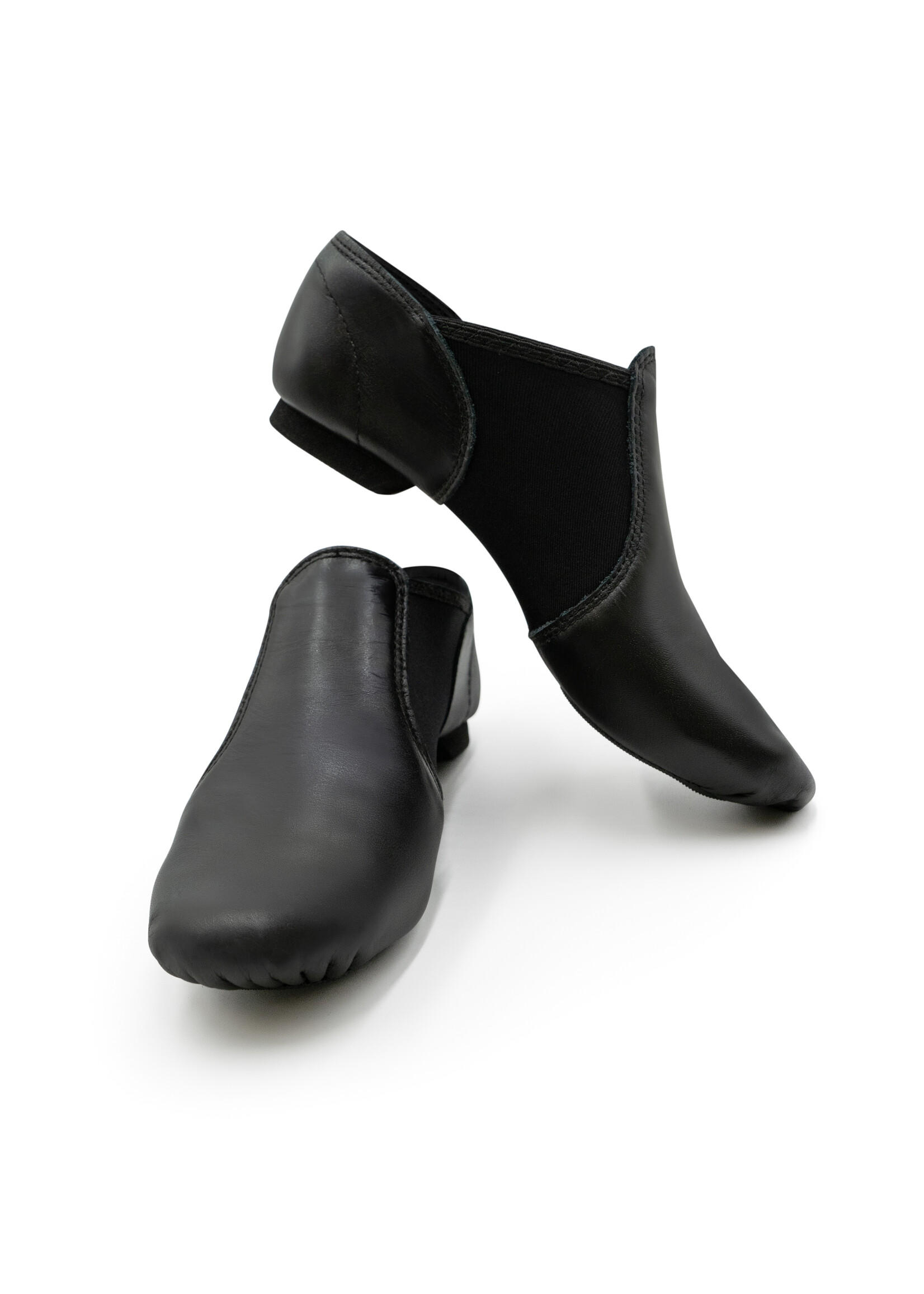 Capezio EJ2C Child Leather Slip-On Jazz Shoe