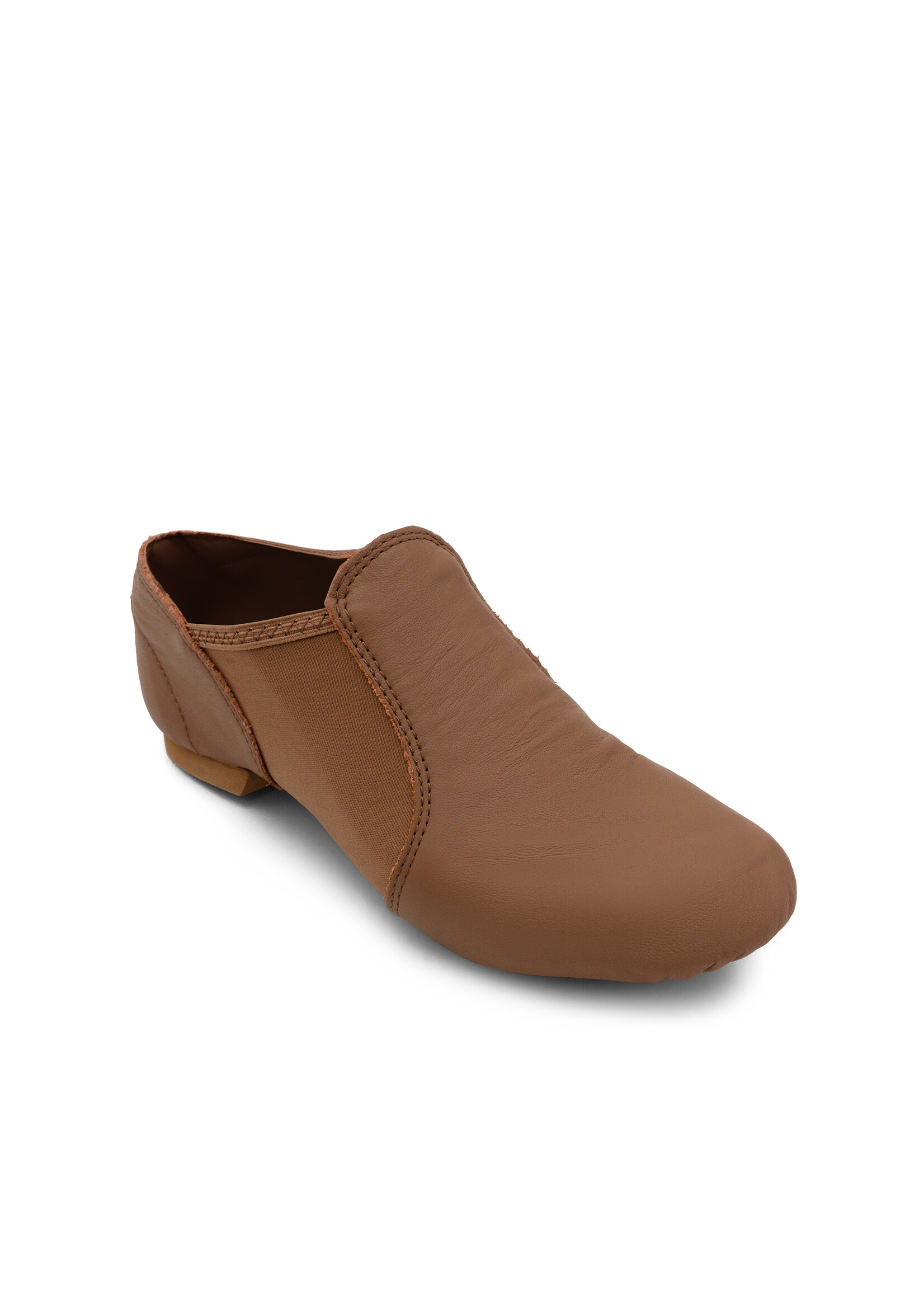 Capezio EJ2C Child Leather Slip-On Jazz Shoe