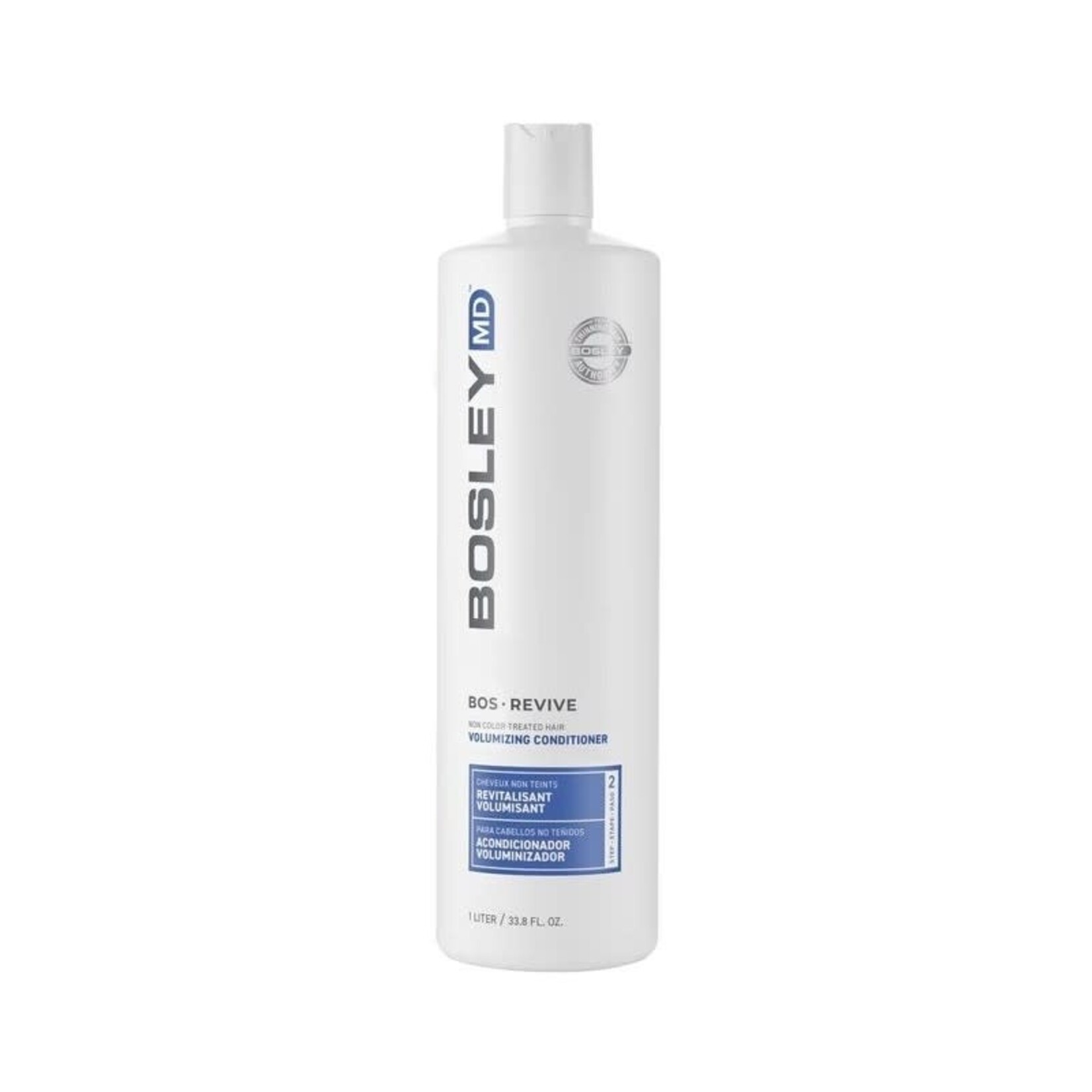 Bosley Bosley MD - Bleu - Bosrevive - Revitalisant volumisant pour cheveux Clairsemés non colorés 1L