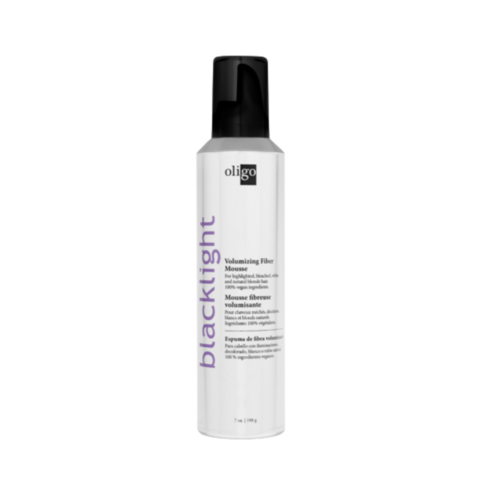 Oligo Blacklight - Volumizing Fiber Mousse 198g