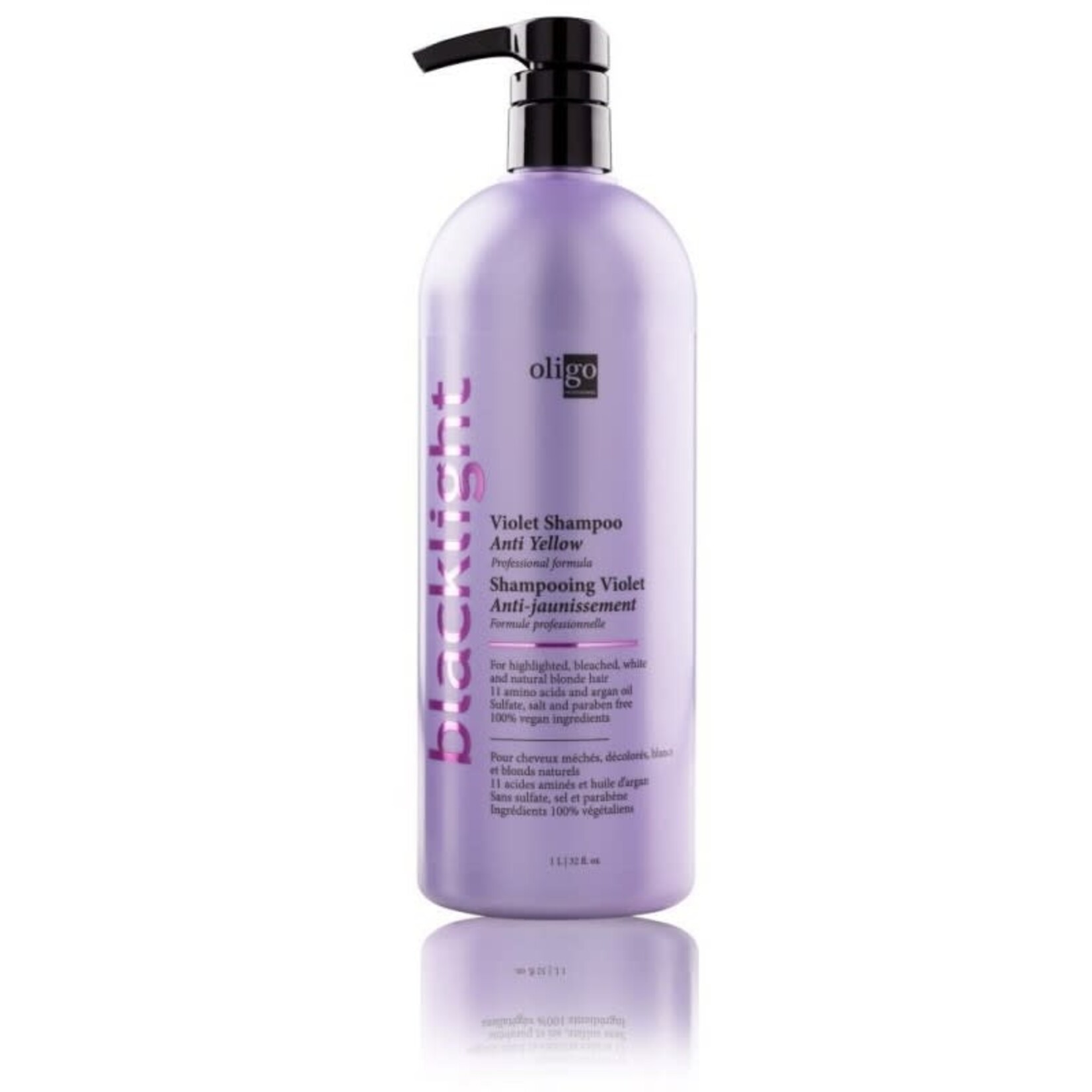 Oligo Blacklight - Anti-Yellow Violet Shampoo - Professional Formula 1000ml