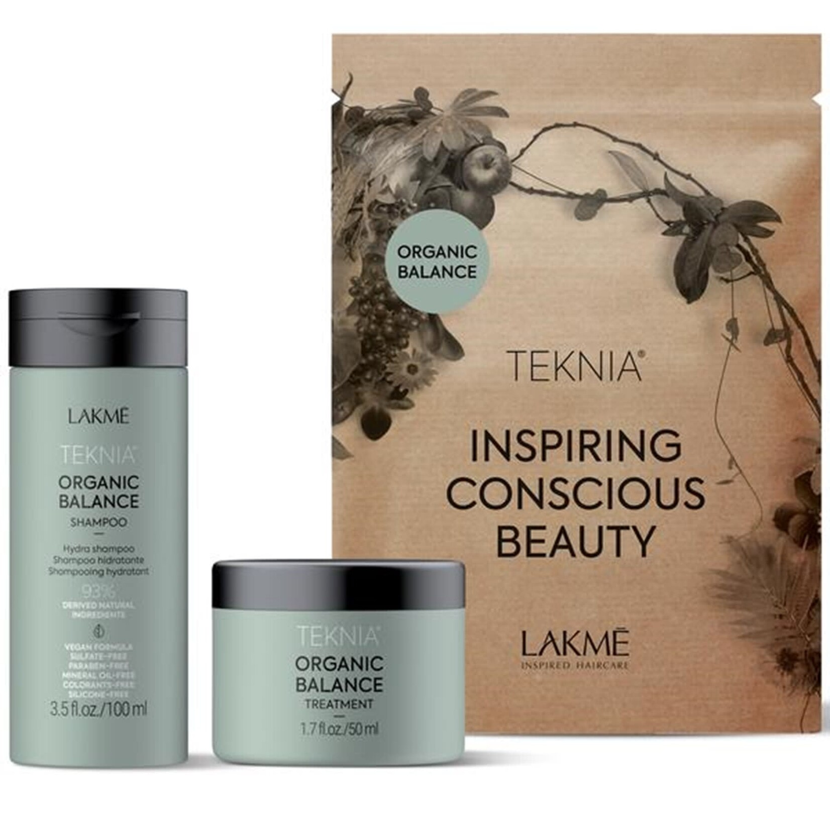 Lakmé Lakme - Teknia - Organic Balance travel pack