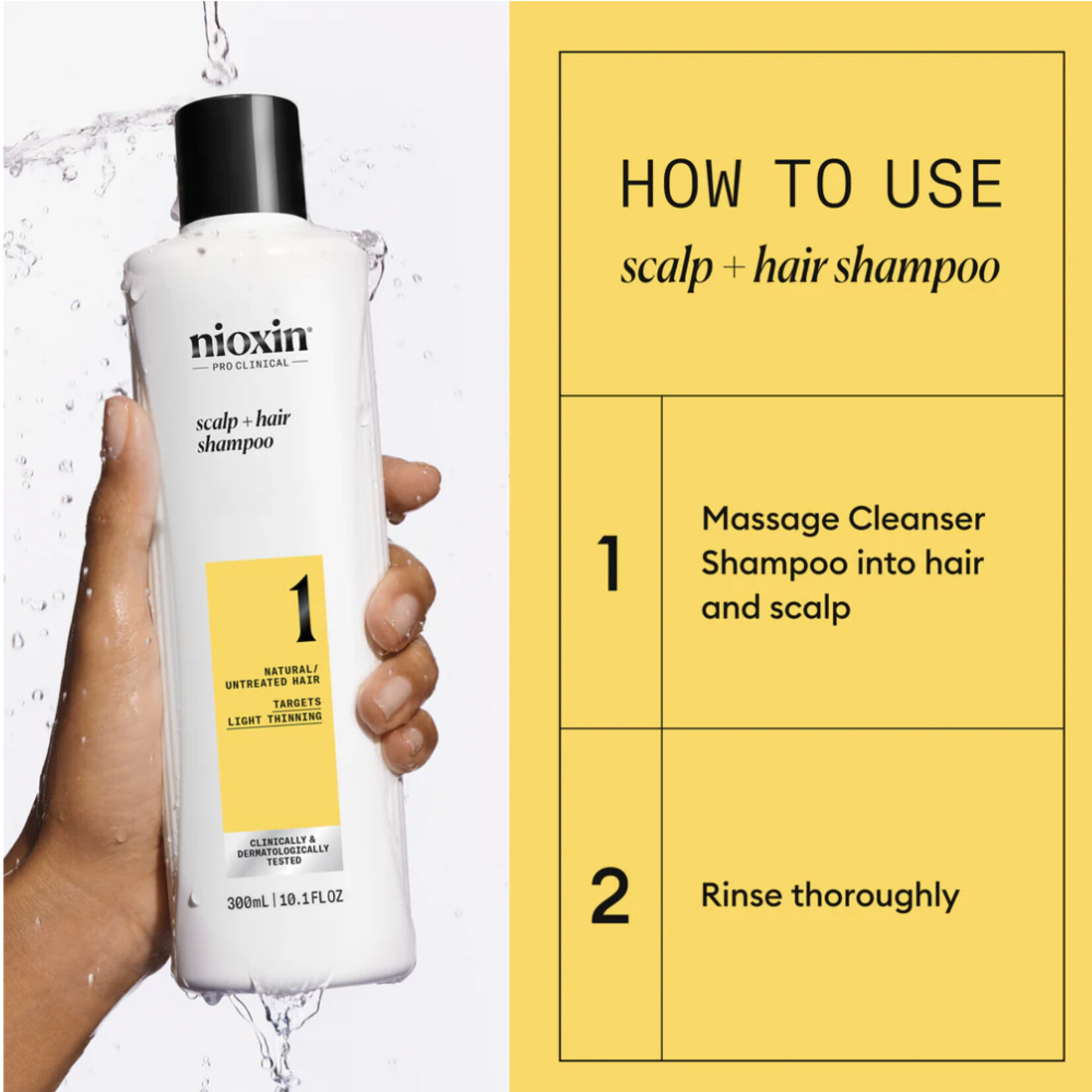 Nioxin Nioxin - Système 1 - Shampooing 1L