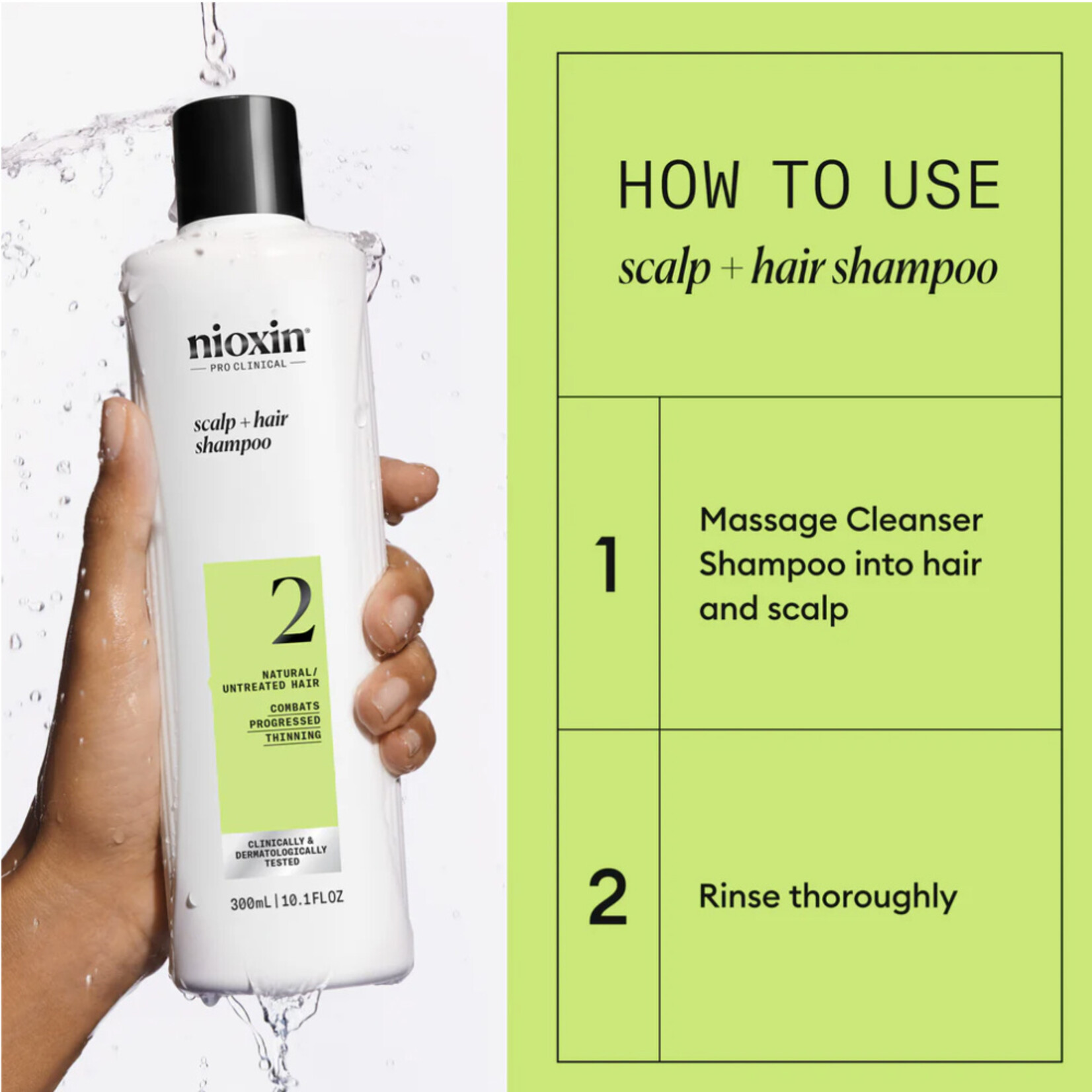 Nioxin Nioxin - Système 2 - Shampoo 1L