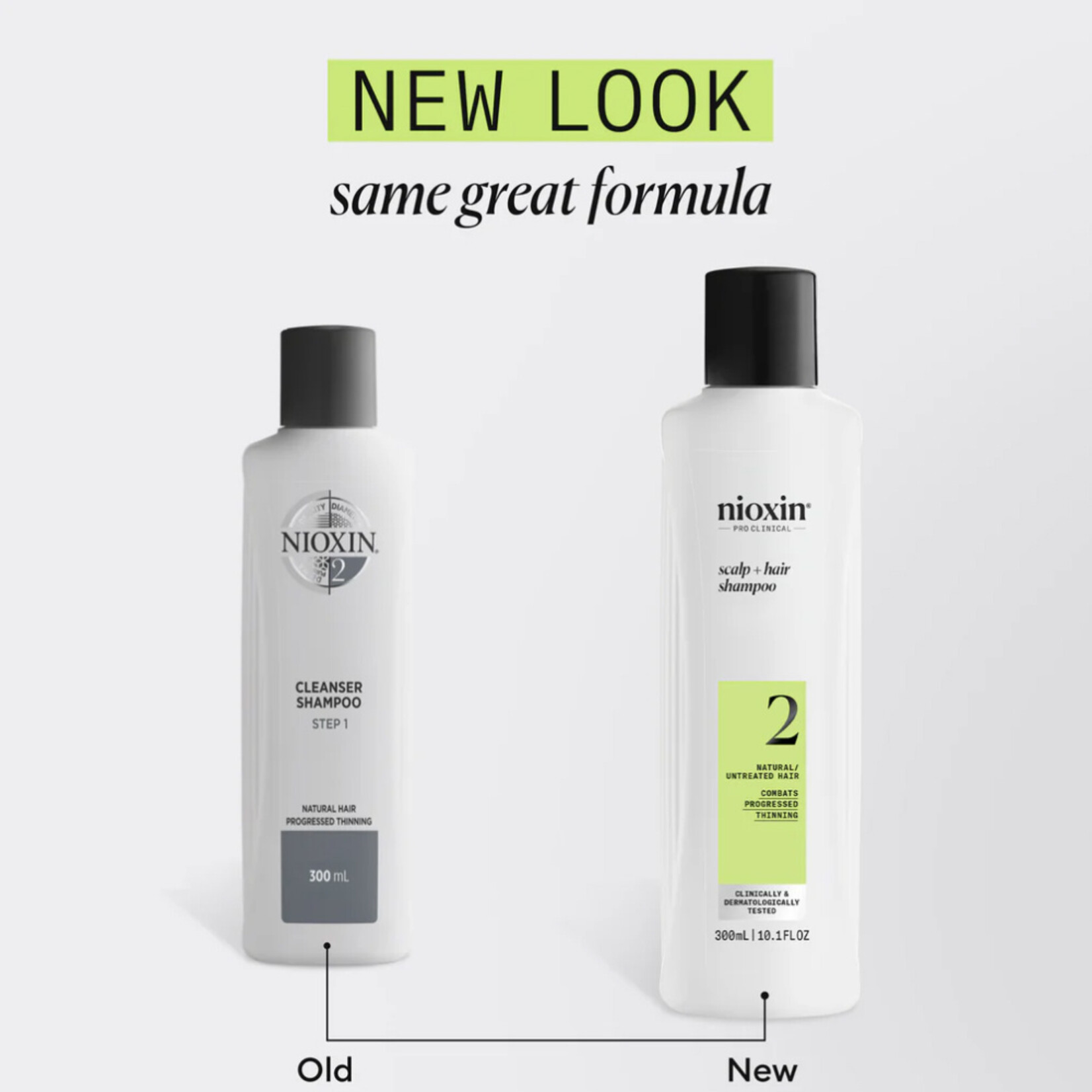 Nioxin Nioxin - Système 2 -  Duo shampooing et revitalisant format litre