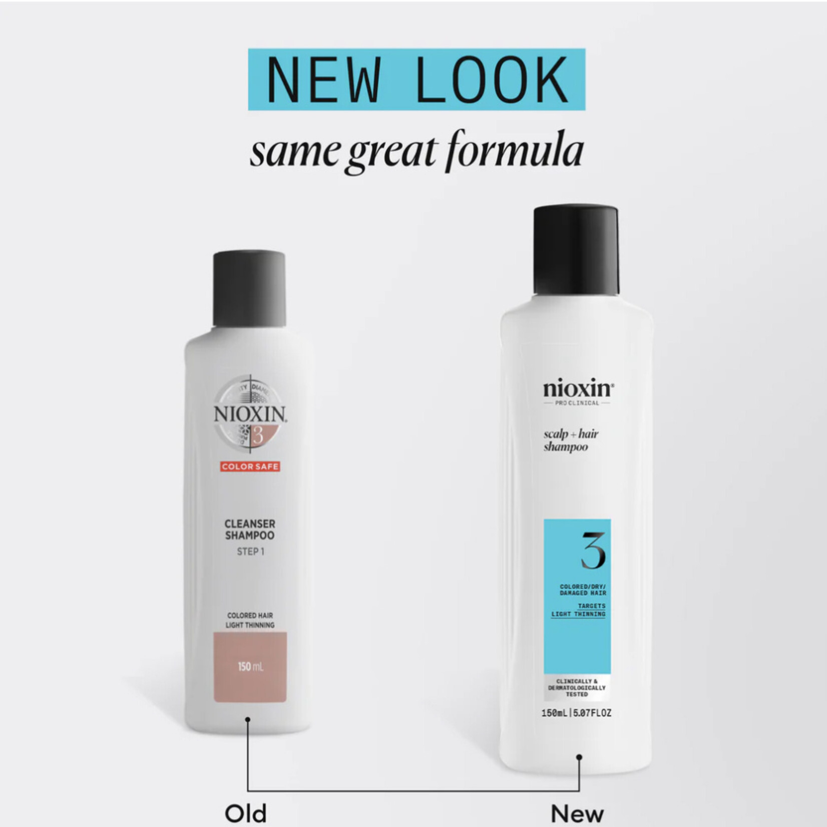 Nioxin Nioxin - Système 3 - Duo shampooing et revitalisant format litre