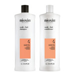 Nioxin Nioxin - Système 4 - Duo shampooing et revitalisant format litre