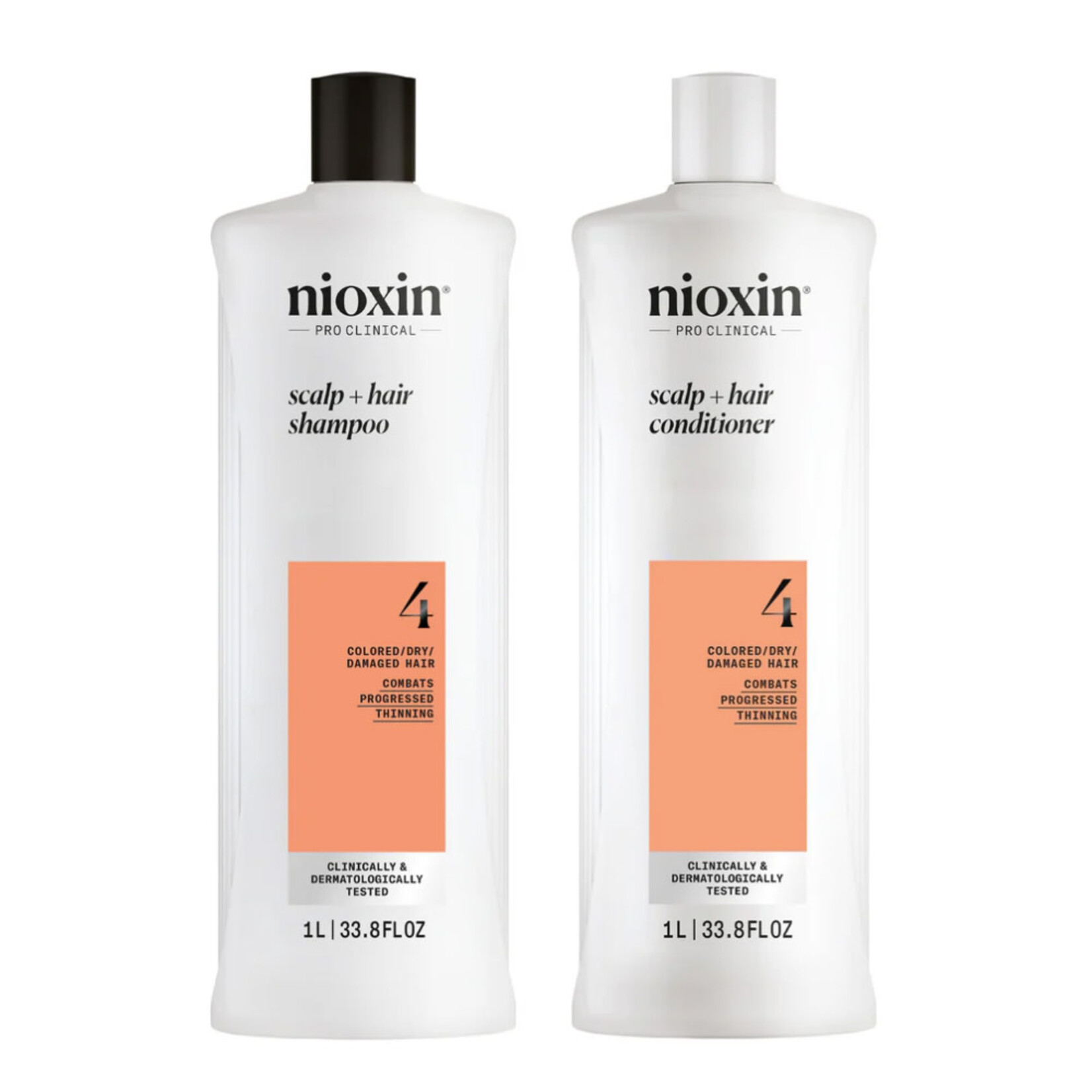 Nioxin Nioxin - System 4 - Duo Shampoo And Conditioner 1L