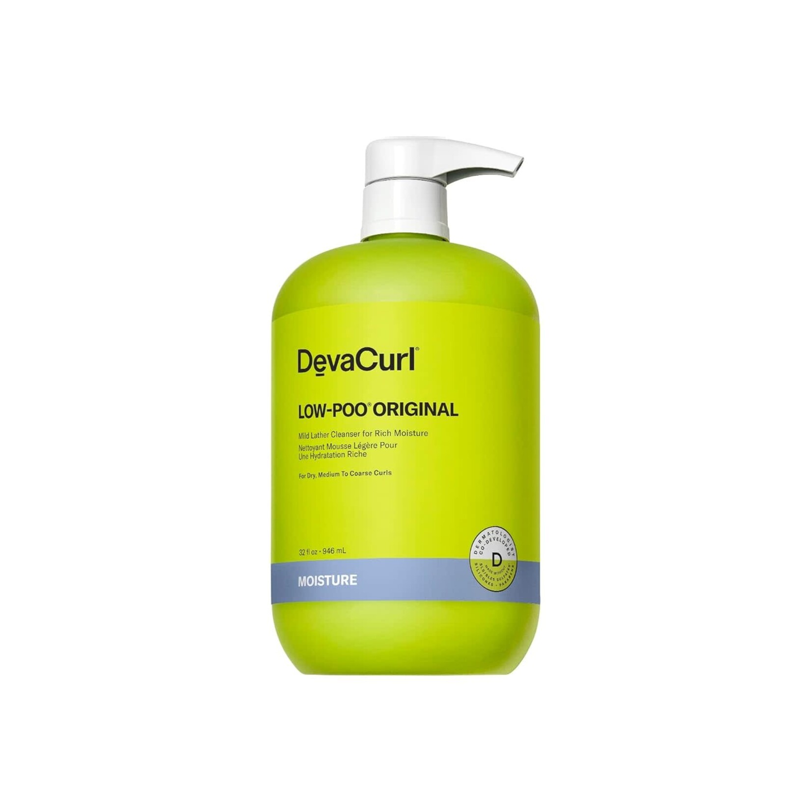 DevaCurl DevaCurl - Low-Poo Original - Nettoyant peu moussant hydratant riche 946ml