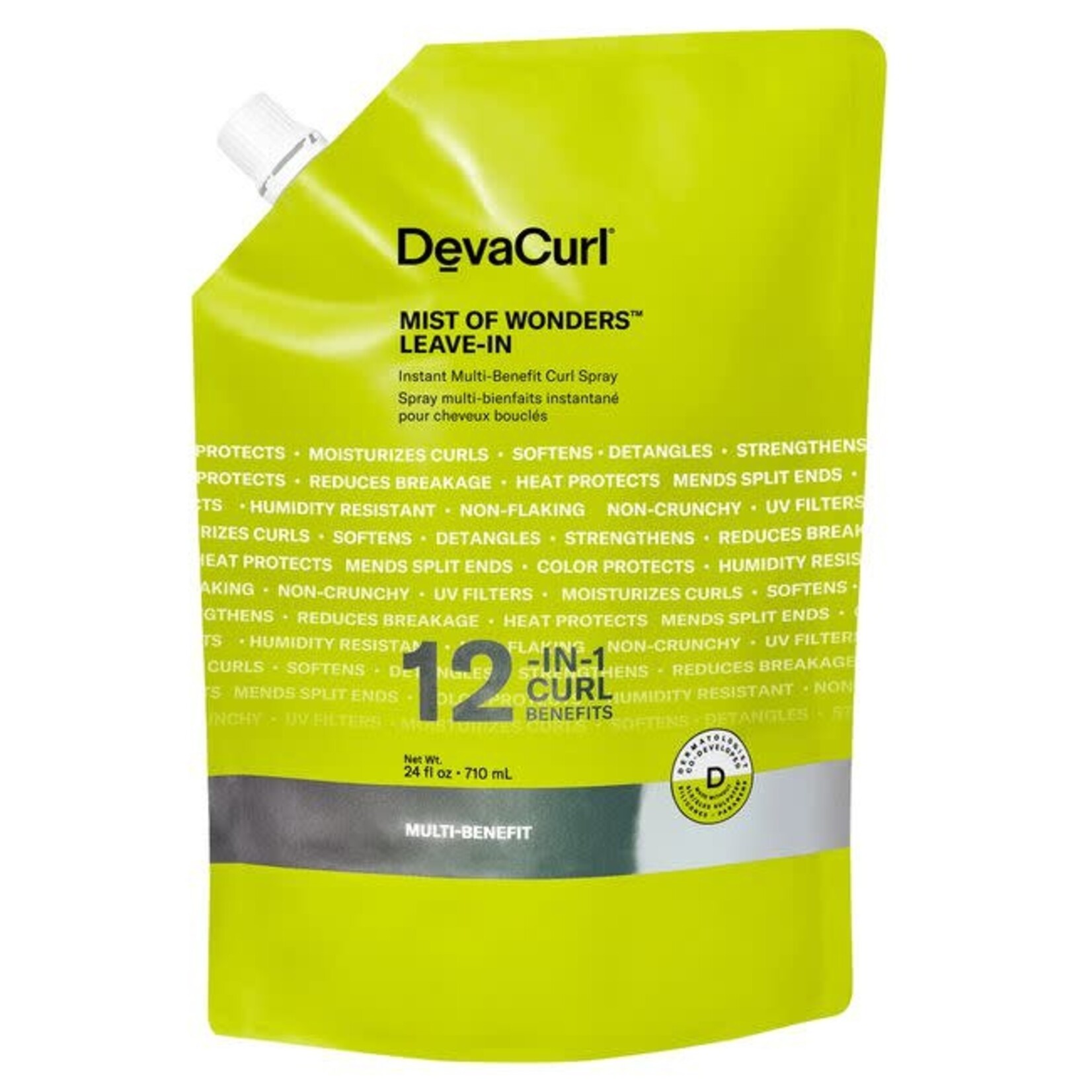 DevaCurl DevaCurl - Mist of wonders leave-in - Spray multi-bienfaits instantané 709ml