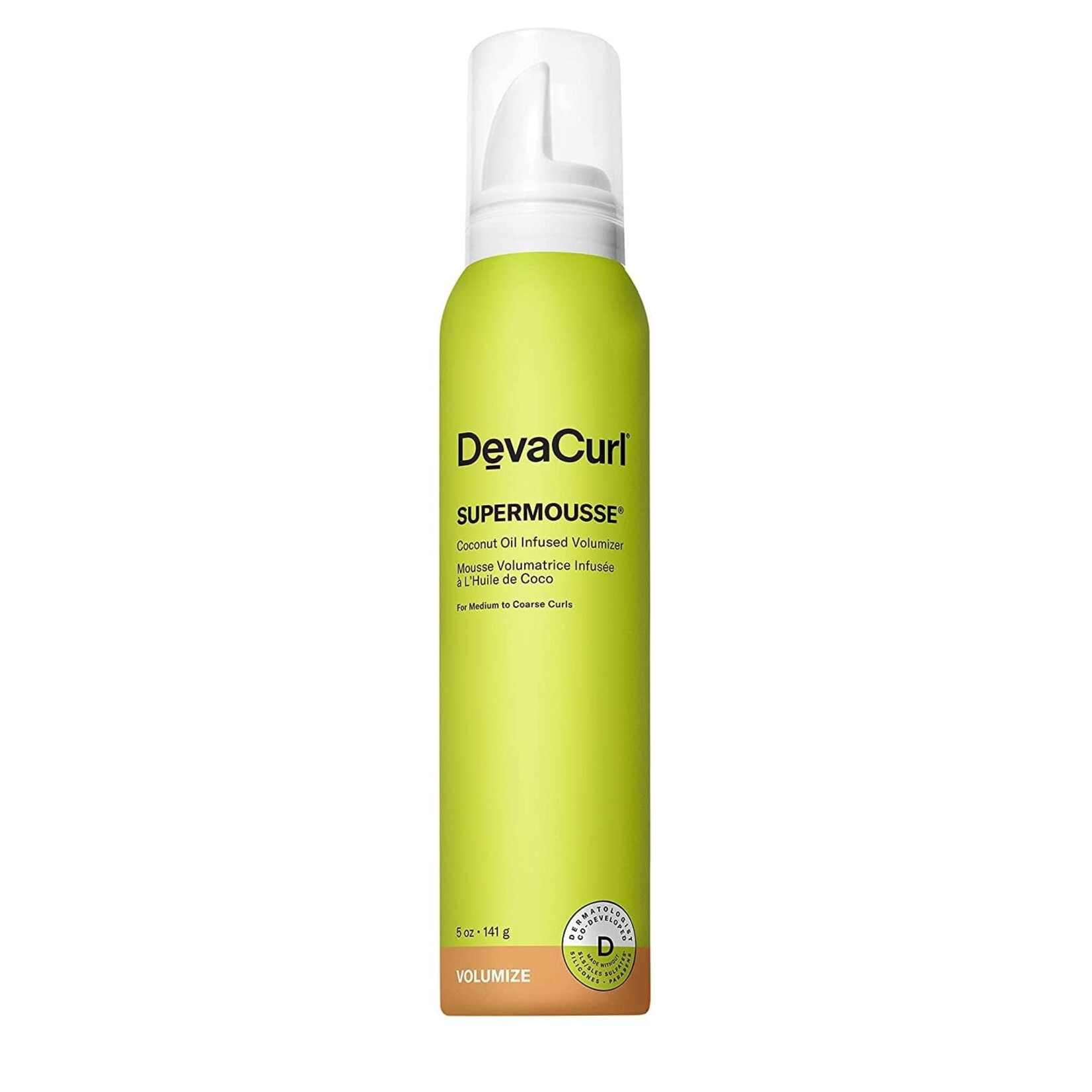 DevaCurl DevaCurl - Supermousse - Mousse volumatrice infusée à l'huile de coco 148ml